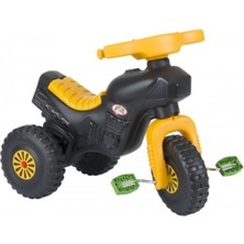 Woodhub 3 - 4 Yaş Enhoştoys 3 Tekerli Şahin Motor Çocuk Bisiklet Sarı Sarı 3 6 Ay