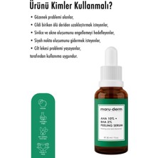 Maru.derm Aha %10 + Bha %2 Peeling Maske Cilt Bakım Serumu 30 ml