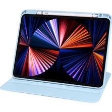 Mutaks Apple iPad 10.9 2022 (10.nesil) Kılıf Termik Kalem Bölmeli Dönebilen Standlı Kılıf