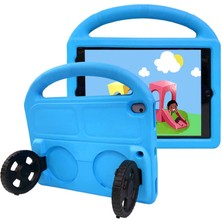 Mutaks Apple iPad 10.2 (8.nesil) Wheel Car Tekerlek Standlı Tablet Eva Silikon Kılıf