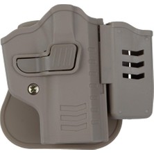 Polis Sepeti To Gun Holster Sarsılmaz K11 Tabanca Kılıfı Önü Şarjörlüklü Çöl Rengi