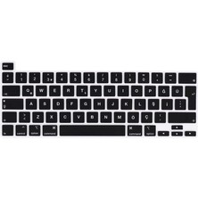 Mutaks Apple Macbook 13.3' Pro 2020 A2251 Klavye Koruyucu Silikon Ped