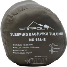 Sağ Fermuar Campout Uyku Tulumu 1000 - 2500 gr Bej