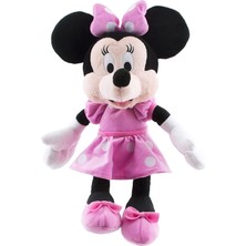 PopŞeker Minnie Mouse Hayranlarına Büyük Boy 43 cm Pembe Lisanslı Peluş