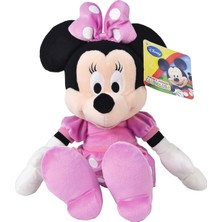 PopŞeker Minnie Mouse Hayranlarına Büyük Boy 43 cm Pembe Lisanslı Peluş