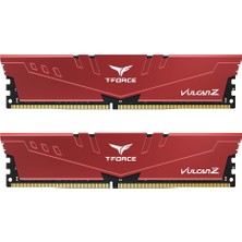 Team T-Force Vulcan Z Red 16GB(2X8GB) 3200MHZ CL16 Ddr4 Gaming Ram