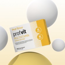 Proftürker Profvit Multivitamin - 13 Vitamin, 10 Mineral ve Bitkisel İçerikli Takviye