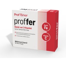 Proftürker Proffer - Demir ve C Vitamini İçeren Gıda Takviyesi