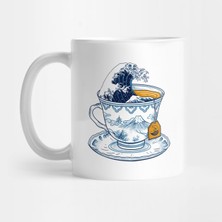 Pixxa Kanagawa Çayı Kupa Bardak