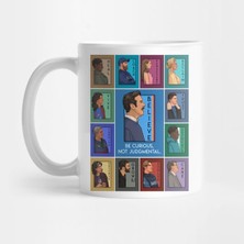 Pixxa Be Curious, Not Judgmental - Ted Lasso Kupa Bardak