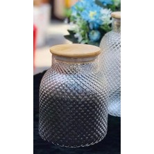 Morlimon Bambu Kapaklı Kavanoz