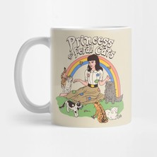 Pixxa Vahşi Kedilerin Prensesi Kupa Bardak