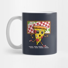 Pixxa Koşucu Pizza - Pizza Sevgisi Kupa Bardak
