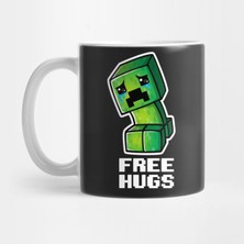 Pixxa Üzgün Creeper - Minecraft Kupa Bardak