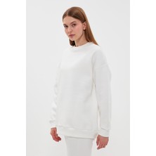 Think Simple Kadın Olivia Oversize Basıc Sweatshırt