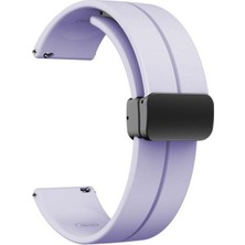 Teleplus General Mobile Gm Watch  Kordon Mıknatıslı Silikon 22MM KRD84