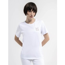Loft Kadın T-Shirt Beyaz LF2035671