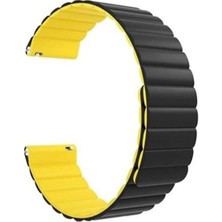 Teleplus General Mobile Gm Watch  Kordon Çift Renkli Loop Mıknatıslı KRD52 22MM