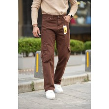 Frankness Jeans Erkek Yeni Sezon Baggy Kargo Pantolon