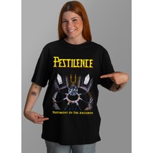 Bu Tshirt Pestılınce - Testımony Of Ancıents' Temalı Oversize Unisex T-Shirt.