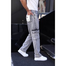 Frankness Jeans Erkek Yeni Sezon Baggy Kargo Pantolon