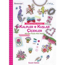 Tuva Kanaviçe Mini Motifler Kalpler Kuşlar Çiçekler