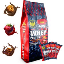 Bomb Series Whey Protein Şase 3 Mix Flavour 72 Şase