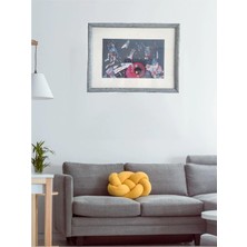 Bosphorus Wassıly Kandinsky Çerceveli Duvar Tablosu 28X21CM