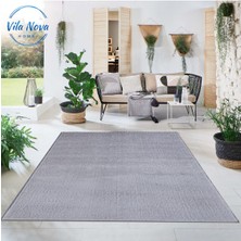 Vila Nova Home Gri Post Peluş Yumuşak Yıkanabilir Kaymaz Dot Taban Salon Koridor Çocuk Halısı