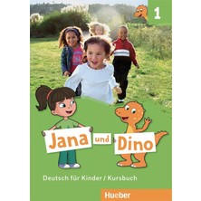 Hueber Jana und Dino 1: Kursbuch - Arbeitsbuch Deutsch Für Kinder