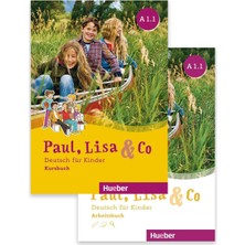 Hueber Paul Lisa & Co A1.1 Kursbuch - Arbeitsbuch Deutsch Für Kinder