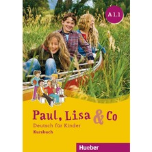 Hueber Paul Lisa & Co A1.1 Kursbuch - Arbeitsbuch Deutsch Für Kinder