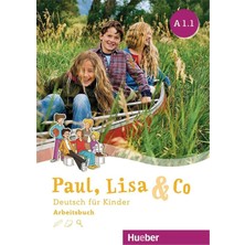 Hueber Paul Lisa & Co A1.1 Kursbuch - Arbeitsbuch Deutsch Für Kinder