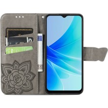 SZY Market Oppo A57 4g Kelebek Kanatları Flip Darbeye Dayanıklı Deri Telefon Kılıfı (Yurt Dışından)