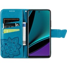 SZY Market Infinix Note 11 Pro Kelebek Kanatları Flip Darbeye Dayanıklı Deri Telefon Kılıfı (Yurt Dışından)