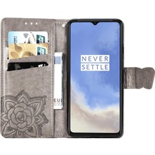 SZY Market Oneplus 7t Kelebek Kanatları Flip Darbeye Dayanıklı Deri Telefon Kılıfı (Yurt Dışından)