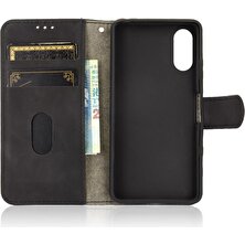 SZY Market Sony Xperia Ace Ii Için Kılıf Tam Koruma Deri Folio Flip Case Kart (Yurt Dışından)