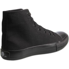 M.P. Clearmotion Canvas Pro Kadın Bağcıklı Siyah Sneaker