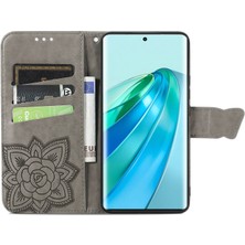 SZY Market Honor X9A Kelebek Kanatları Flip Darbeye Dayanıklı Deri Telefon Kılıfı (Yurt Dışından)