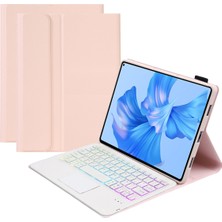 Zsykd Tablet Deri Klavye AHW12-PEMBE De (Yurt Dışından)