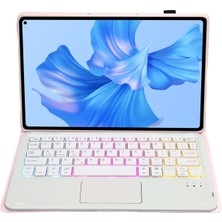 Zsykd Tablet Deri Klavye AHW12-PEMBE De (Yurt Dışından)