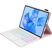 Zsykd Tablet Deri Klavye AHW12-PEMBE De (Yurt Dışından)