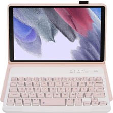 Zsykd Klavye+Samsung Galaxy Için Kılıf Tabi A7 Lite 8.7 T220 / T225 Pembe (Yurt Dışından)