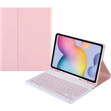 Zsykd Samsung Galaxy Tab S9 Fe Pink Için A7 Bluetooth Klavye Kılıfı (Yurt Dışından)