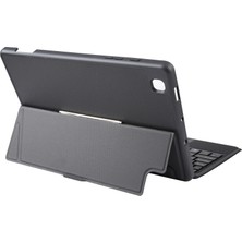 Zsykd T610B-AS Backlight Bluetooth Klavye Deri Kılıf Samsung Galaxy Tab S6 Lite 10.4 P610/615 Siyah (Yurt Dışından)