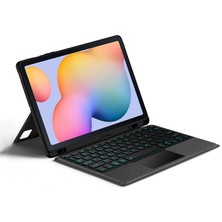 Zsykd Samsung Galaxy Tab S6 Lite 2020 /2022 Çok Molor Için Klavye Pu Kılıf (Yurt Dışından)