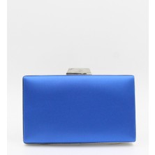 Chantaky 064 5274STN Saten Abiye Çanta Saks Mavi Tek Ebat