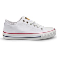 M.P. Clearmotion Canvas Pro Kadın Bağcıklı Beyaz Sneaker