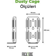 PACK2RIDE Dusty Cage Bisiklet Çanta, Suluk, Matara Kafesi