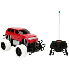 Suncon 1:18 Uzaktan Kumandalı Yılbaşı Özel Jumbo Weels USB Şarjlı Işıklı Yeni Yıl Arabası 26 cm - Jeep